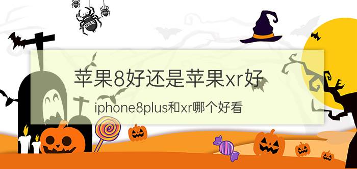 苹果8好还是苹果xr好 iphone8plus和xr哪个好看？